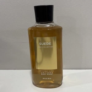MEN'S SUEDE 2in1 Hair & Body Wash Bath & Body Works 10 Oz - Picture 1 of 1