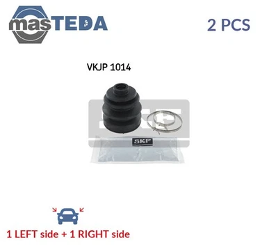 VKJP 1014 CV JOINT BOOT KIT PAIR WHEEL SIDE FRONT SKF 2PCS FOR HYUNDAI SONATA IV - Image 1 of 4