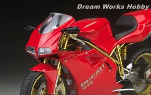 Bicicleta Super Sport Tamiya 1/12 Ducati 916 construida ganadora del premio - Imagen 1 de 24