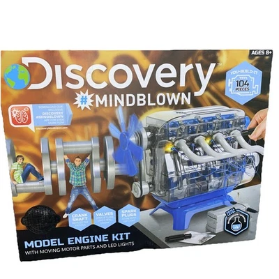 Discovery Mindblown  Model Engine Kit – Build & Learn STEM Set (Read) open box - Image 1 of 2