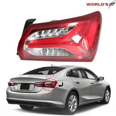 Luces traseras LED exteriores laterales derechos para Chevrolet Malibu 2019 2020 2021 Foto 1 de 4