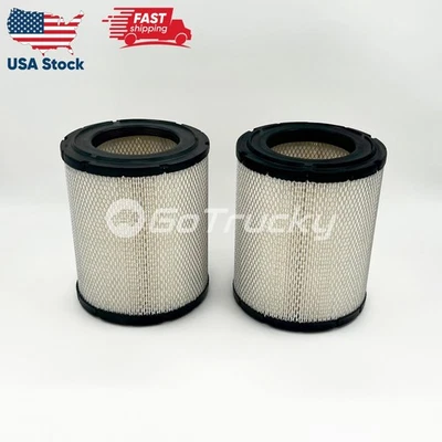 2x Air Filter for ISUZU NRR NPR NPR-HD NQR 4JJ1 3.0L 4HK1 5.2L 6.0L 05-25 - Image 1 of 4