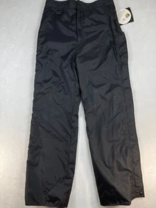 Rawik Skiwear Snow Pants Men's Size Medium Black Side Zipper Vented - Picture 1 of 14