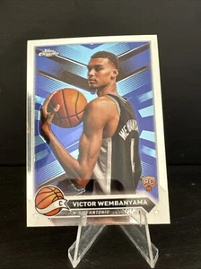 2023-24 Topps Chrome Basketball VICTOR WEMBANYAMA RC Rookie Card #1 - Bild 1 von 2