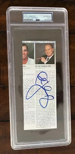 2003 American Century Golf Program RUSH LIMBAUGH Auto Signed PSA Auth 12.5 x 5.5 - Picture 1 of 2