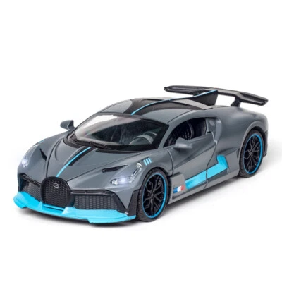 1/32 Diecast Model Toy for Bugatti Divo Super Car Collection Sound Light Kids - Image 1 of 4