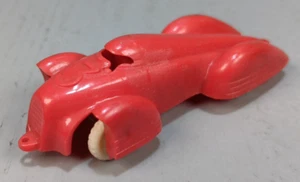 Renwal Red Speed King Plastic Race Car 1950's Vintage 3.25" - Picture 1 of 4