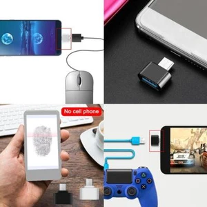 1Pcs Universal Type-C Male to USB Female OTG Data Cord Adapter Cable 2024 - Picture 1 of 14