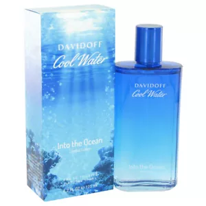 Cool Water Into The Ocean Men's Cologne By Davidoff 4.2oz/125ml EDT Spray - Picture 1 of 7