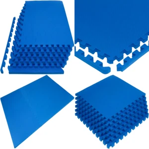 Schaumstoff Puzzle Matte Fitnessstudio Fitness Boden Übung ineinandergreifende Fliesen 3/4 Zoll dick 24 Quadratmeter - Bild 1 von 10