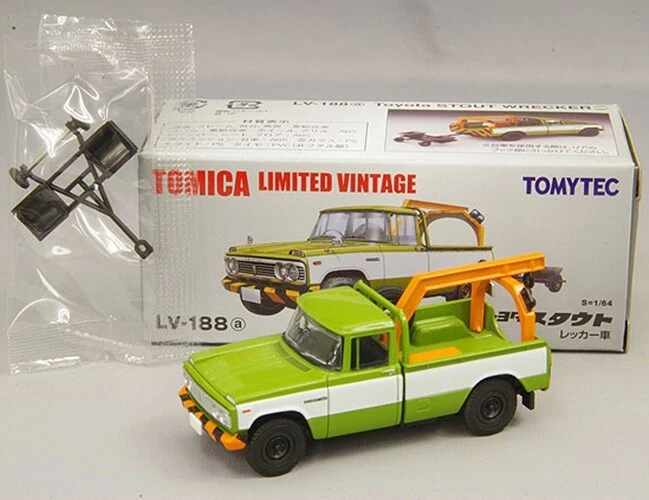 Grúa Tomytec Tomy Tomica Vintage LV-188a Toyota Stout 1/64 Die-Cast  Foto 1 de 1