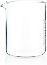 Bodum 1504-10 Coffee Press Beaker, Glass - 4 Cup, Transparent
