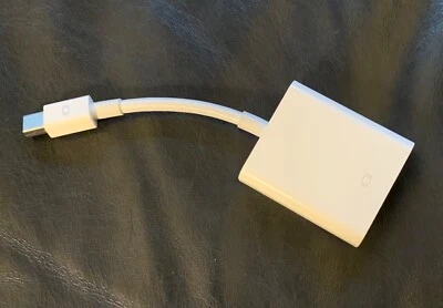 Apple OEM Original A1307 Thunderbolt Mini Display Port to VGA Adapter - White - Image 1 of 3