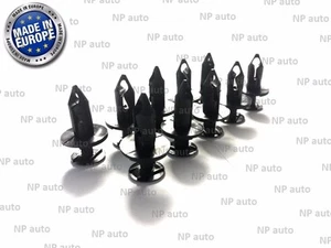 10X AUDI VW BUMPER COVER FENDER SHIELD CLIPS LINER RETAINER FASTENER 8E0825267 - Picture 1 of 5