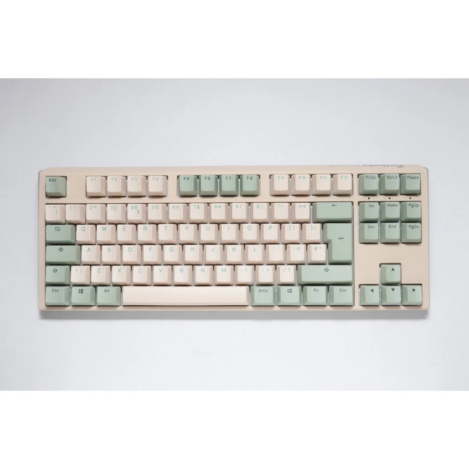 Ducky One 3 Matcha TKL USB Mechanical Gaming Keyboard UK Layout Cherry Silver - Image 1 of 1