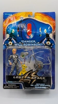 Trendmasters 1997 | Perdidos en el espacio | Cryo-Suit Dr. Judy Robinson | Figura de acción Foto 1 de 2