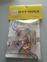 Sea Fishing Rigs 2 Luminess Muppets With 8/0 Hooks Cod And Pollock