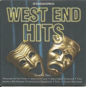 WEST END HITS - DISC 2 OF 2 - SUNDAY EXPRESS PROMO CD - Imagen 1 de 2