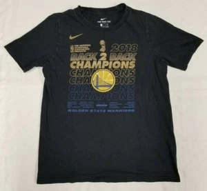 Nike Golden State Warriors 2018 Back 2 Back Champion Locker Room T-Shirt Youth Gr. L - Bild 1 von 5