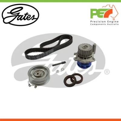 Kit de bomba de agua y correa de distribución GATES para Volkswagen Bora 1.6 (1J2) gasolina Foto 1 de 4
