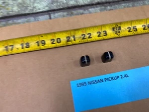 1993-1997 NISSAN PICKUP  A/C HEATER CONTROL KNOBS SET OF 2 - Picture 1 of 7