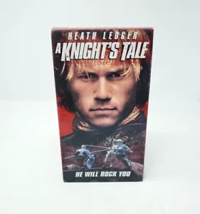 A Knight's Tale (VHS Tape) Heath Ledger - Picture 1 of 6