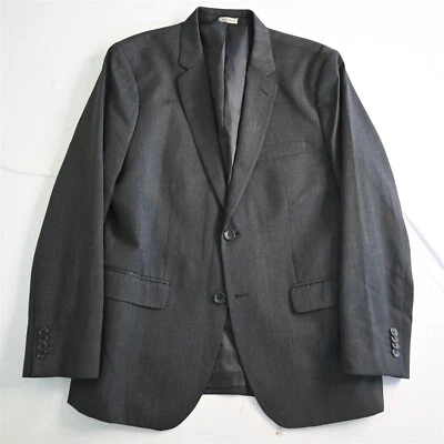 Traje Chaqueta Abrigo Deportivo Banana Republic 42S Gris Ajustado 150720 Foto 1 de 4