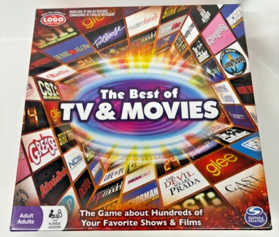 The best of TV and Movies -Logo Board Game - NEW - SEALED - Image 1 of 3