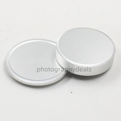 39mm Silver M39 Metal Lens Rear Cap Camera Body Dust Cap for M39 39mm Screw Lens - Image 1 of 4