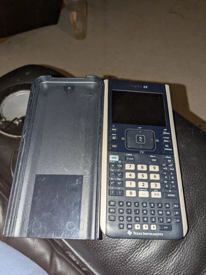 Texas Instruments TI-Nspire CX Graphing Calculator W/ Cover *Needs Battery! - Image 1 of 4