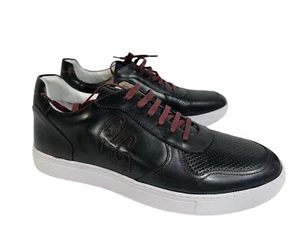 Robert Graham Barrellman mens shoes 10 Black White NEW NIB $298 - Picture 1 of 12