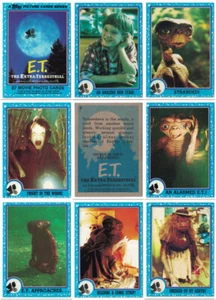 1982 Topps E.T. the Extra-Terrestrial Cards - You Pick to Complete Your Set - Picture 1 of 169