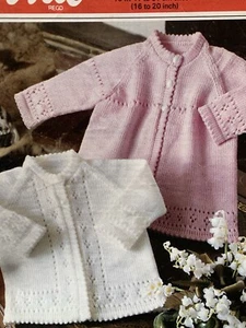 Bronte 540 Child's Coat Machine Knitting Pattern 16-20” - Picture 1 of 3