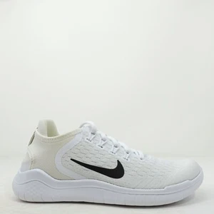 Nike Free RN 2018 White Black 942837-100 Womens Size 7.5 - Picture 1 of 10