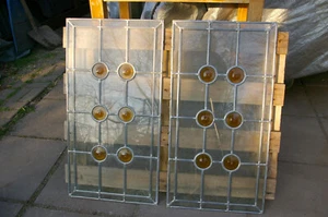 Bleiverglasung 2 x Original / Ungereinigt / sichere Verpackung - Bild 1 von 9