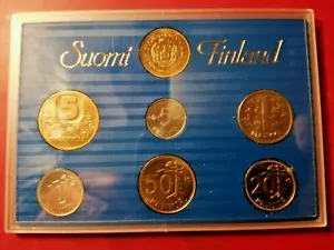 Finnland *Münzstätte Finnlands/Münze (russische Sprache) - 1988 *6- Münzen *UNC * selten - Bild 1 von 7