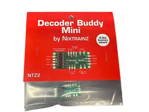 NixTrainz Decoder Buddy Mini 21 Pin Decoder Adapter Platine 1K Ohm NTZ2 - Bild 1 von 4