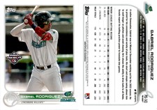 Gabriel Rodriguez 2022 Topps Pro Debut Baseball Card PD-143  Lynchburg Hillcats