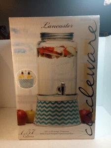 Circleware Lancaster beverage dispenser 1.57 gal 202oz Never Used Open Box - Picture 1 of 7