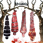 Inflatable Creepy Shroud Decoration Fake Horror Bloody Body Bag  Halloween
