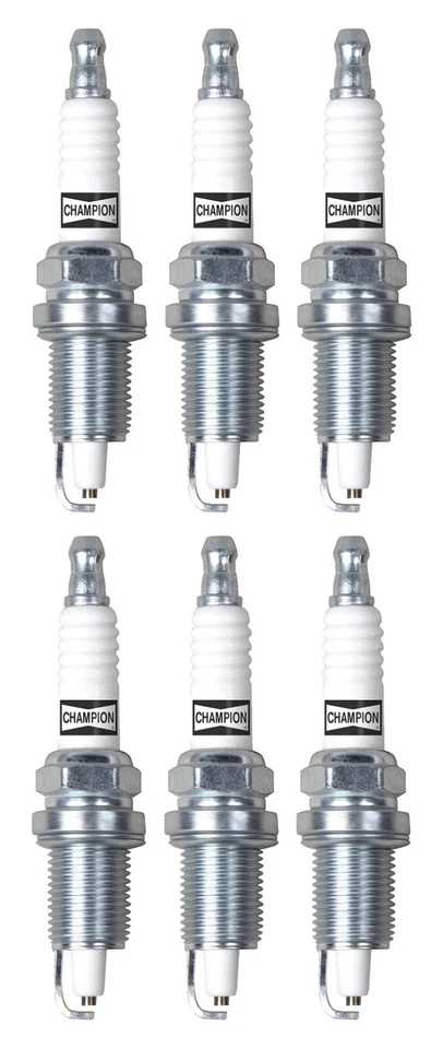 6 x Champion Spark Plugs RC12ECC (Part No. 438) - Image 1 of 1