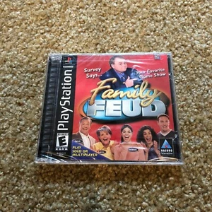 PlayStation One - Family Feud - Neu und Sealed Black Label - Bild 1 von 2