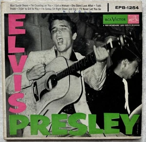 Elvis Presley - Self Title - 1956 - Double 45RPM Gatefold EPB-1254 - FIRST PRESS - Picture 1 of 5