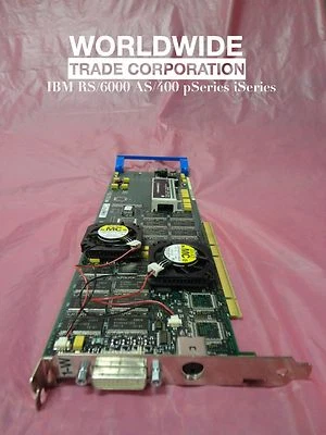 IBM 2827 00P2368 09P2390 POWER GXT6000P PCI Graphics Adapter Type 1-W RS6000 - Image 1 of 4