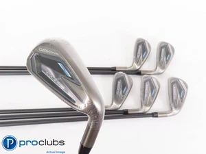 NEW Ladies Cobra DARKSPEED 5-PW IRON SET - KBS PGI 65 Senior Flex +1/2" 443347 - Picture 1 of 6