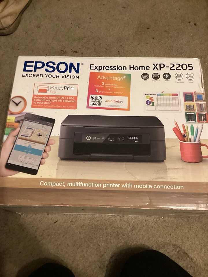 Epson Expression Home XP-2200 Multifunction Printer Scan Wifi Copy  - Image 1 of 1