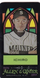 2024 Allen & Ginter Mini Exclusives Stained Glass #390 Ichiro Mariners NM-MT+ - Picture 1 of 2