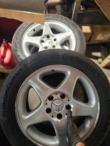 16" Mercedes Sommer Felgen W203 Sportpaket A2034010702 W208 W209 - Bild 1 von 11