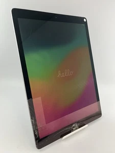 Apple iPad Pro 2nd Gen 12.9 A1670 Grey iOS Tablet Spares And Repairs Cracked #C - Picture 1 of 24