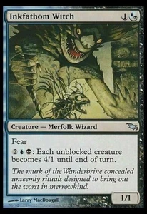 Inkfathom Witch ~ Shadowmoor [ Excellent ] [ Magic MTG ] 342 NCC - Picture 1 of 2